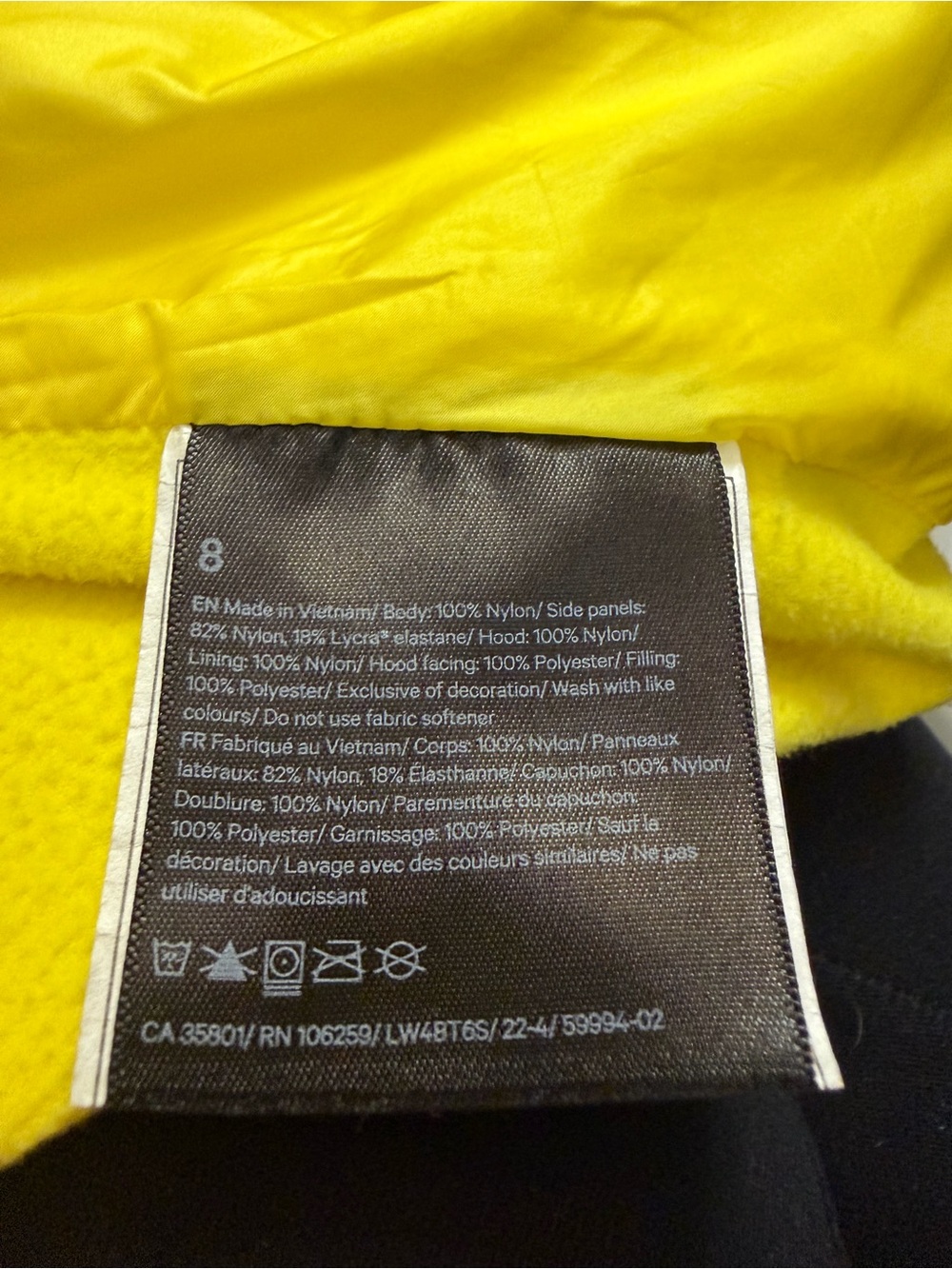 lululemon athletica Bright Yellow Full‑Zip Utility Jacket - Picture 4 of 6
